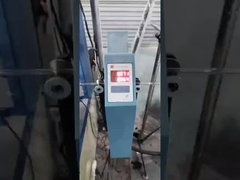 Urządzenie do pomiaru i sterowania średnicą laserową przewodu kablowego o dwóch ośach